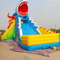 大型充气水滑梯价格解析 水上乐园投资的明智之选